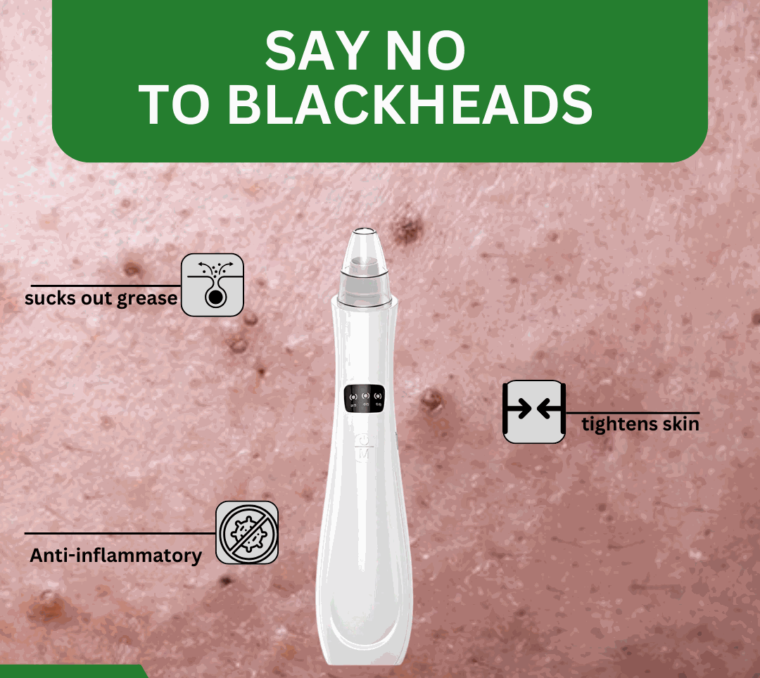 Blackhead Removal effective treatment tool - Blackhead removal suction uses